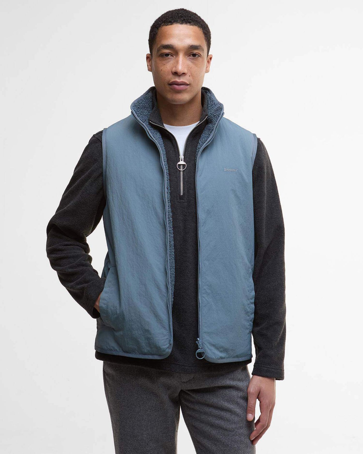 Barbour Reversible Fleece Gilet