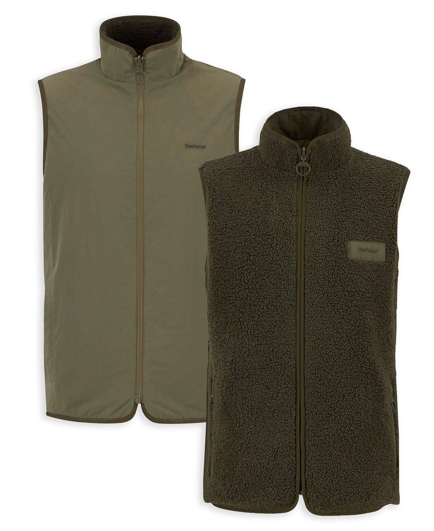 Barbour Reversible Fleece Gilet