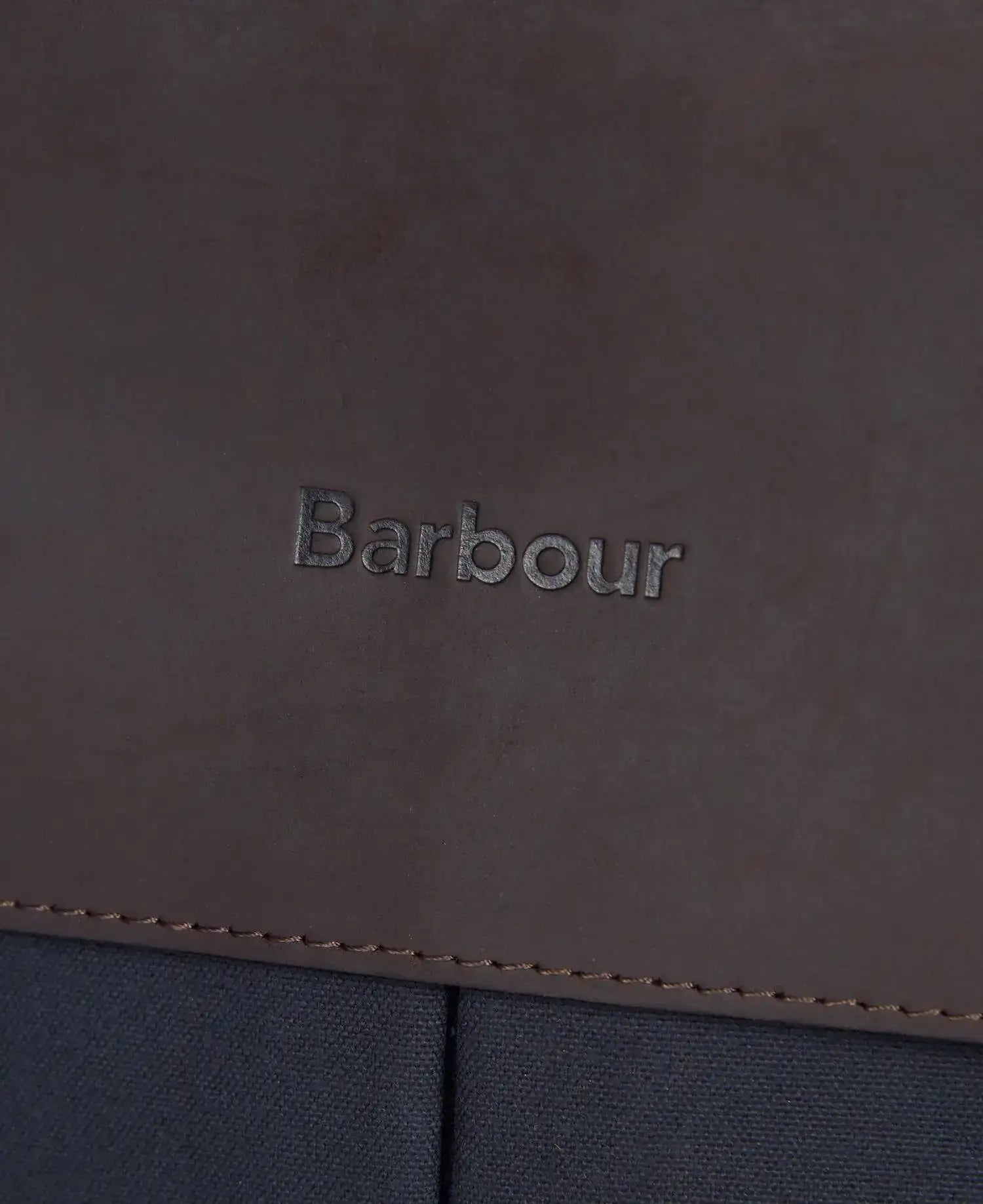 Barbour Waxed Leather Briefcase