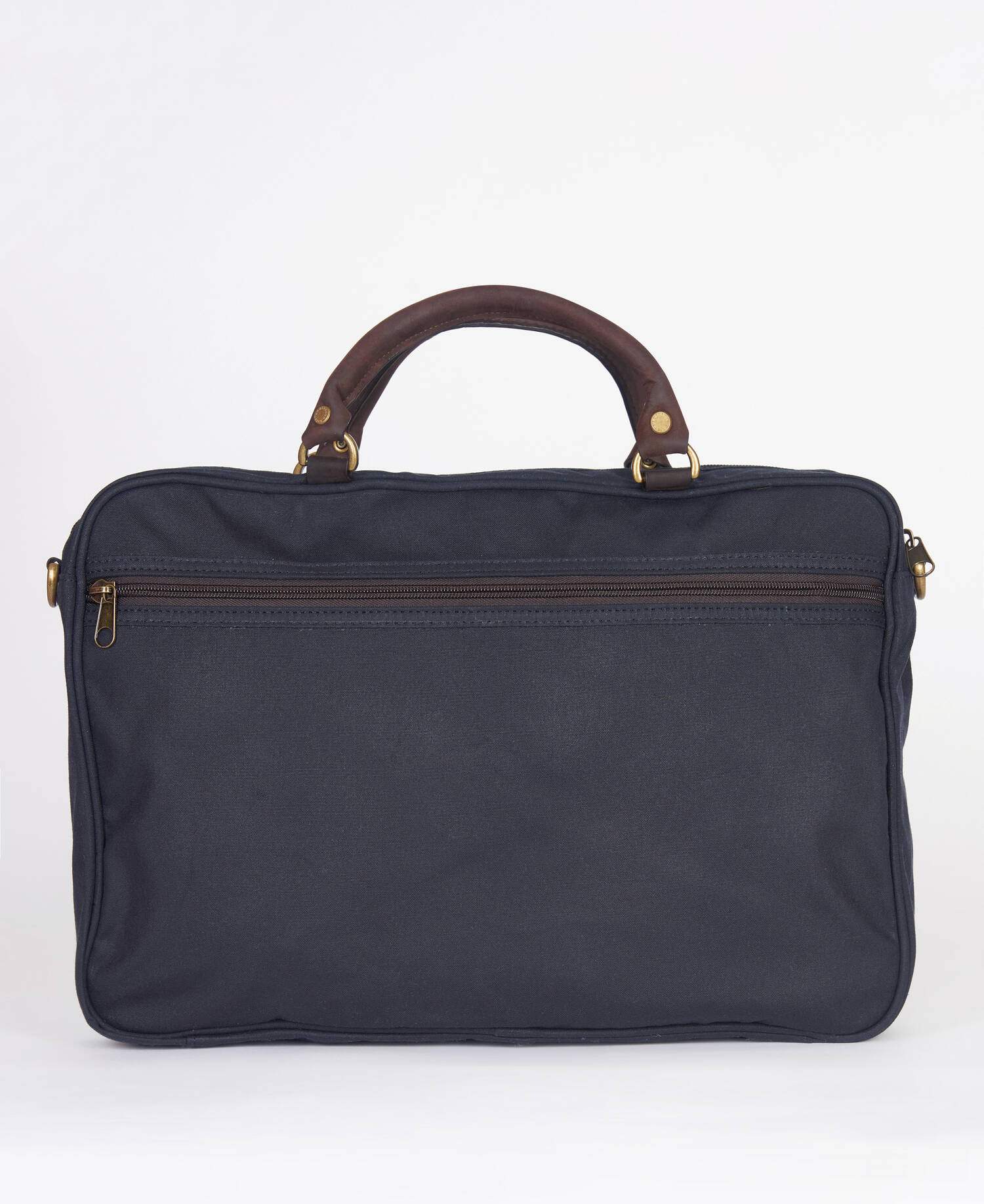 Barbour Waxed Leather Briefcase