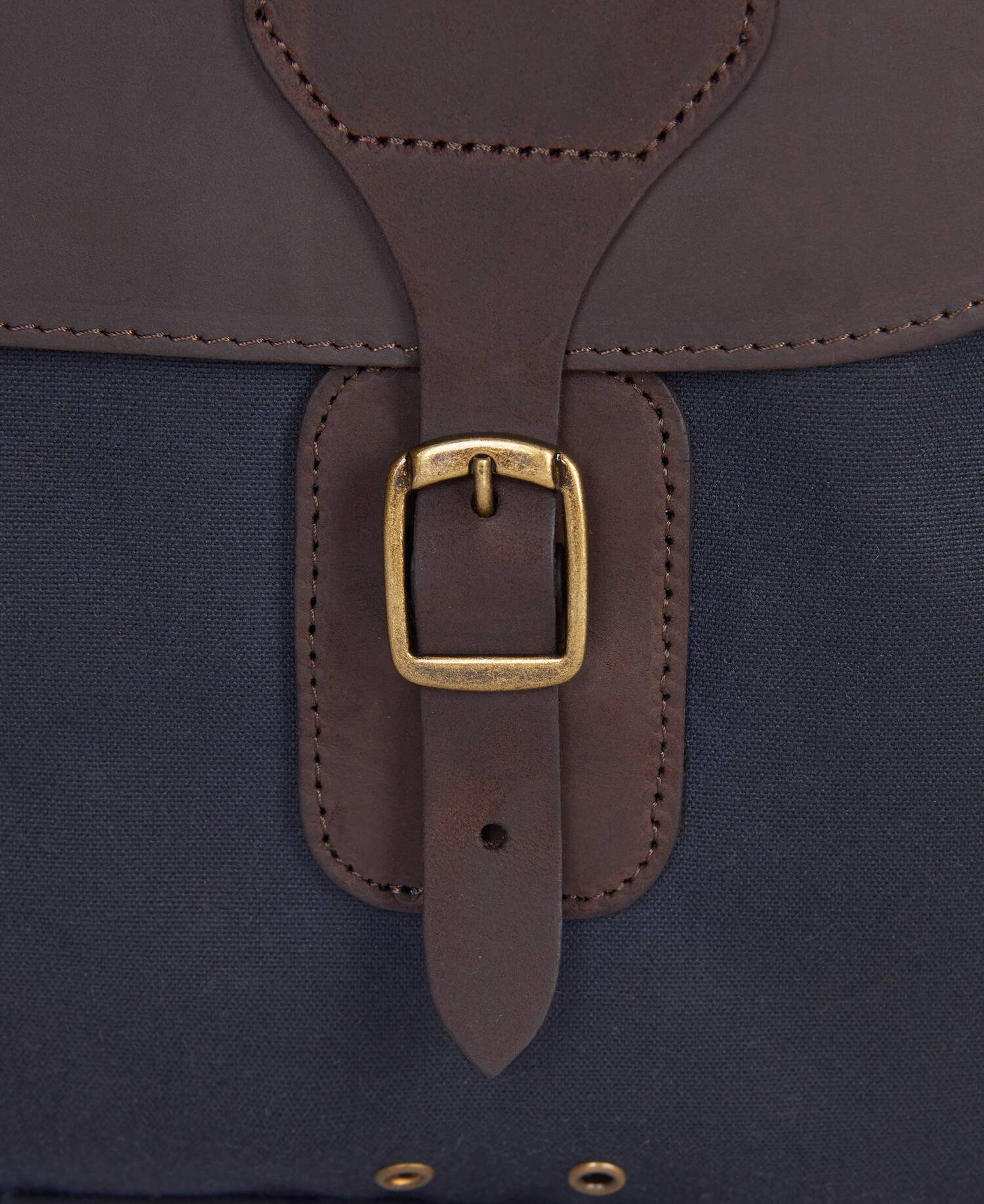 Barbour Waxed Leather Briefcase