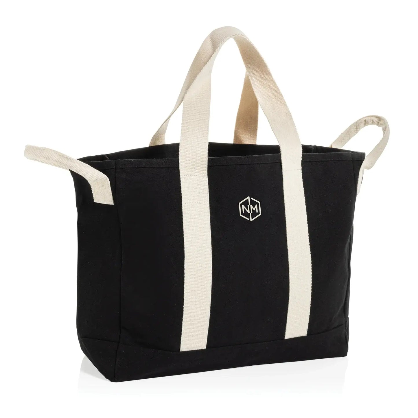 BEAU AWARE™ Beach bag 400gsm recycled canvas, with side hand