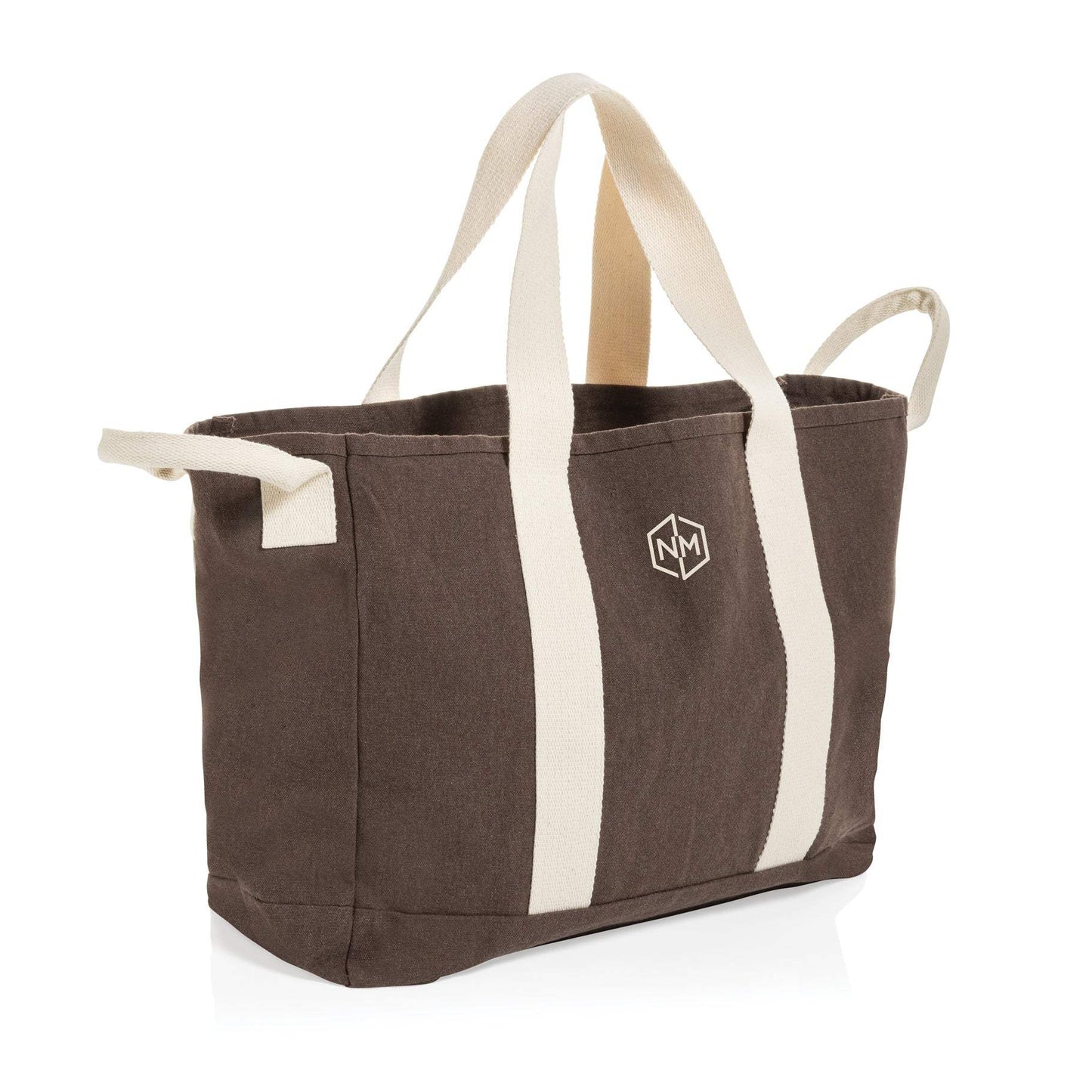 BEAU AWARE™ Beach bag 400gsm recycled canvas, with side hand