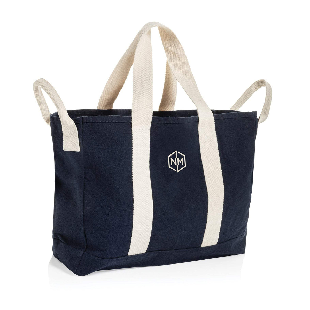 BEAU AWARE™ Beach bag 400gsm recycled canvas, with side hand