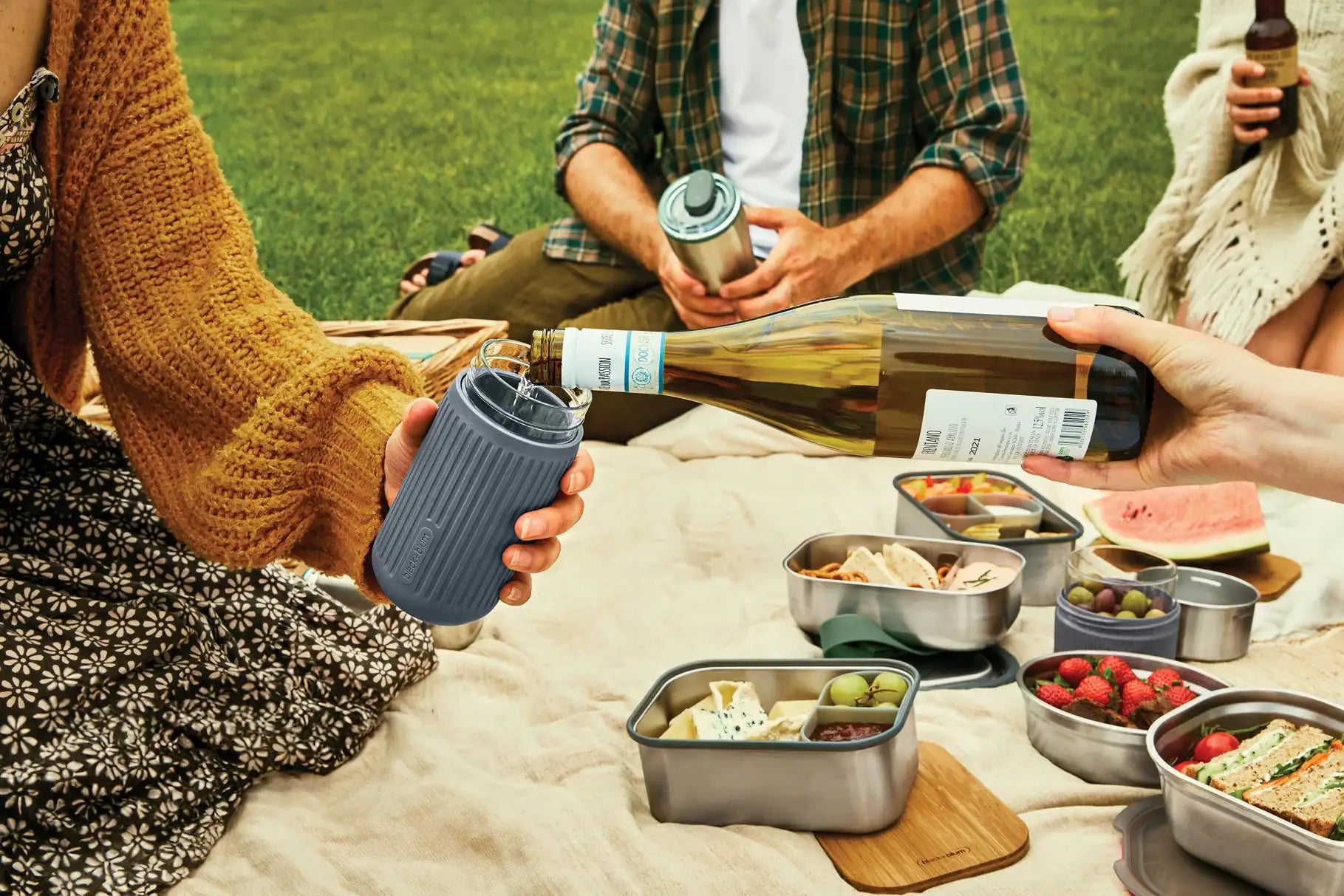 Black+Blum Glass Travel Cup 340ML