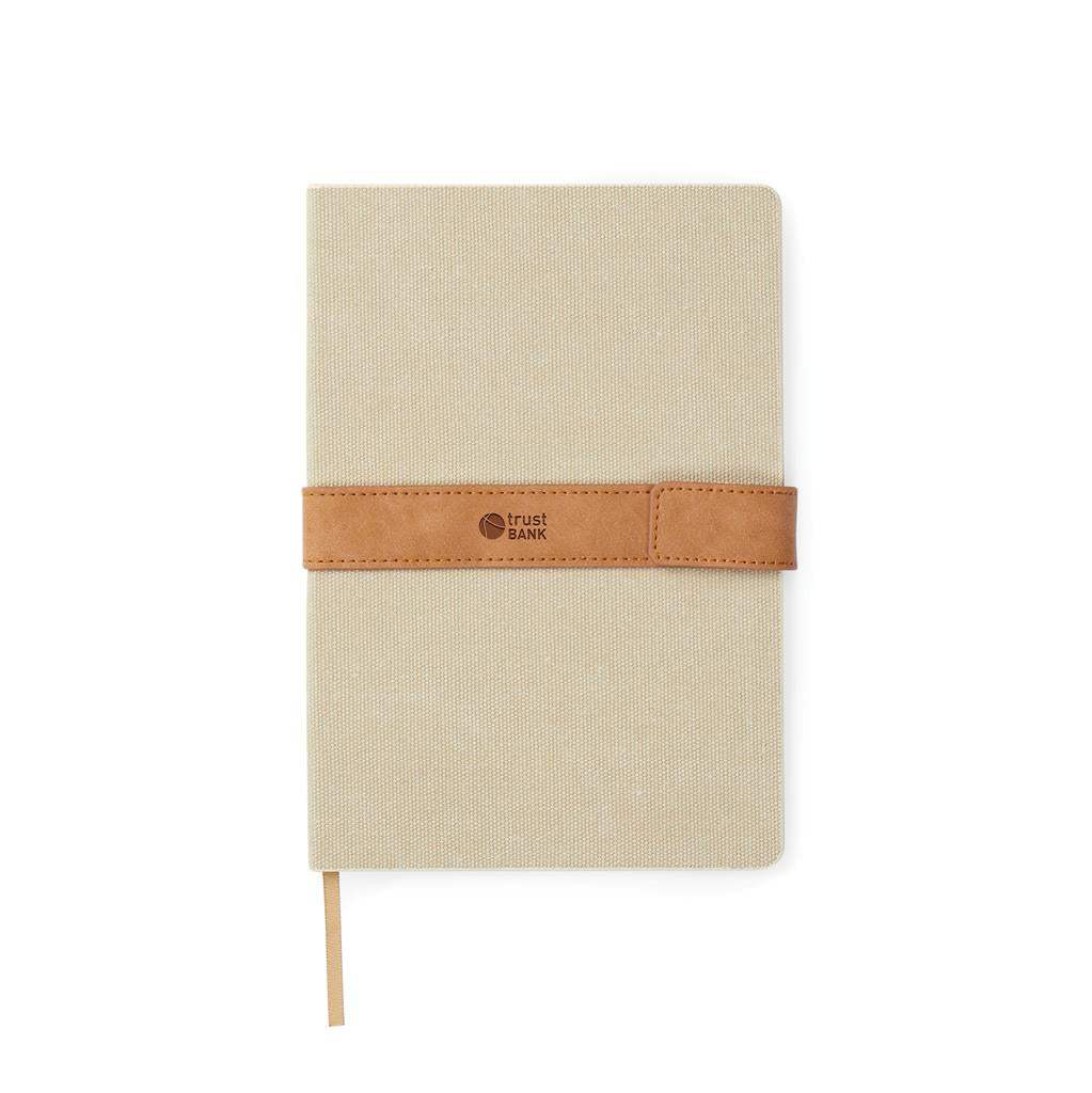 Bosler RCS Recycled Canvas Note Book - The Luxury Promotional Gifts Company Limited