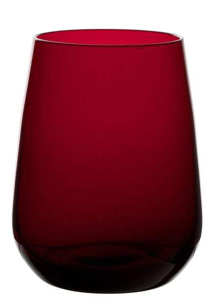 Cranberry Red Premium Crystal Water Tumbler - The Luxury Promotional Gifts Company Limited