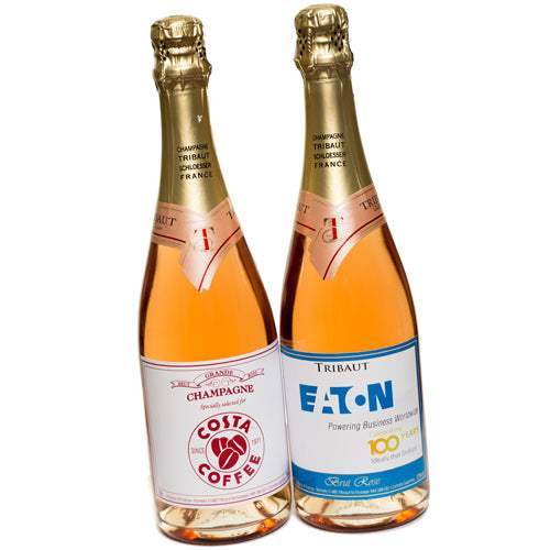 Customised Tribaut Rose Champagne