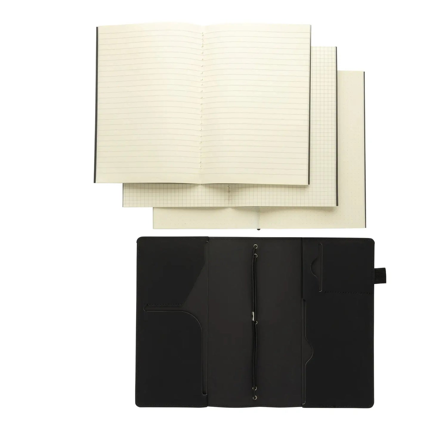 Daily Notes Binder 3 in 1 refillable PU notebook