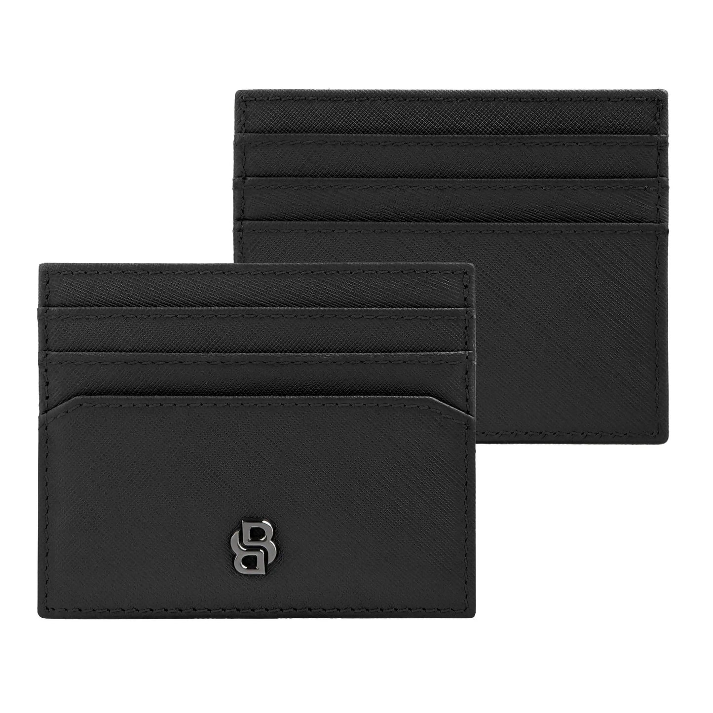 Double B Saffiano Card Holder by Hugo Boss