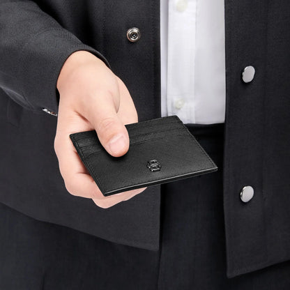 Double B Saffiano Card Holder by Hugo Boss