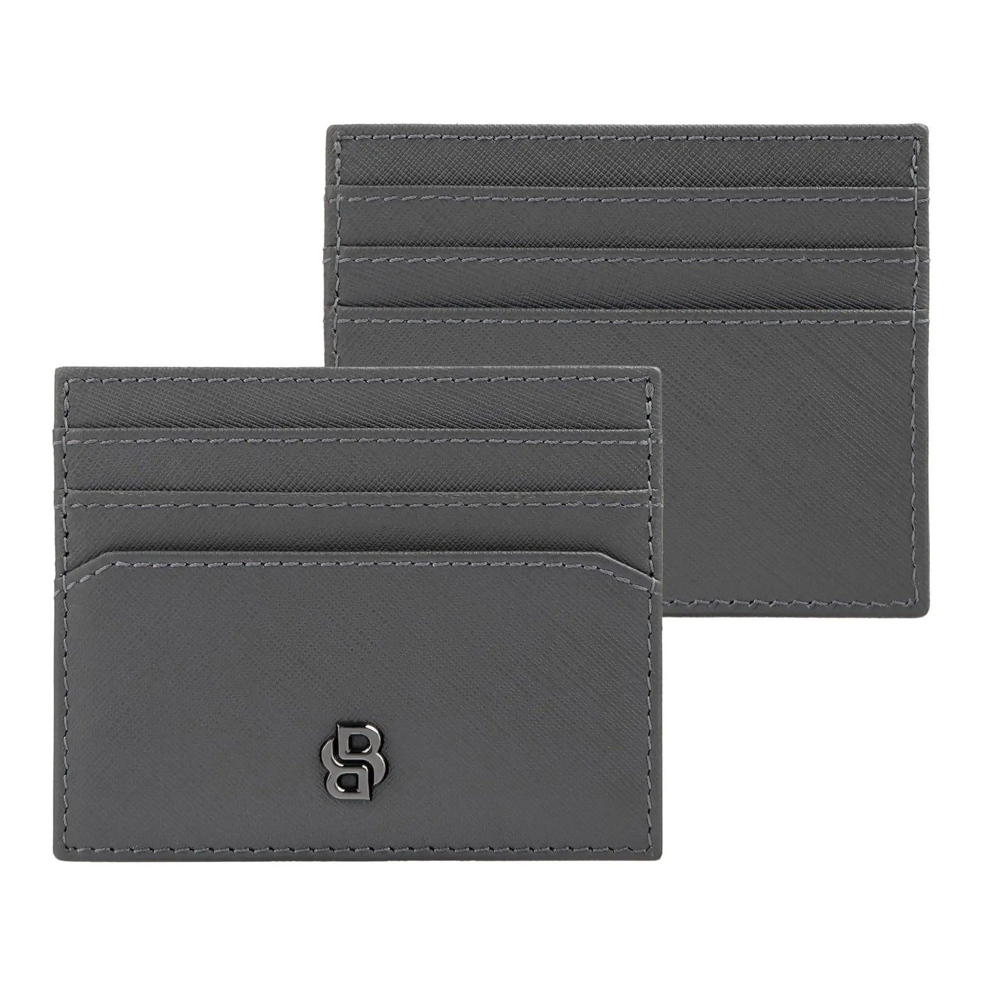 Double B Saffiano Card Holder by Hugo Boss