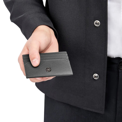 Double B Saffiano Card Holder by Hugo Boss