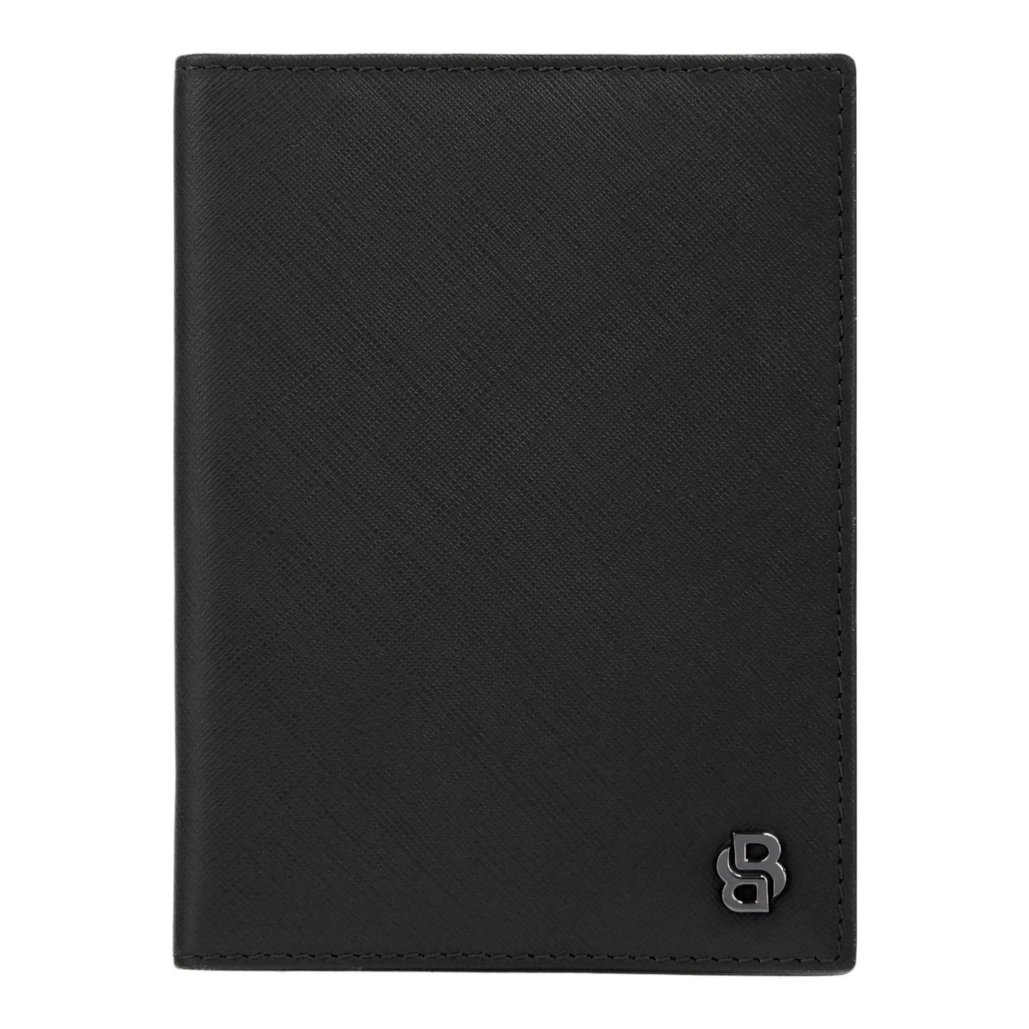 Double B Saffiano Passport Holder by Hugo Boss