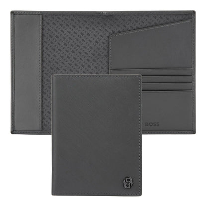 Double B Saffiano Passport Holder by Hugo Boss