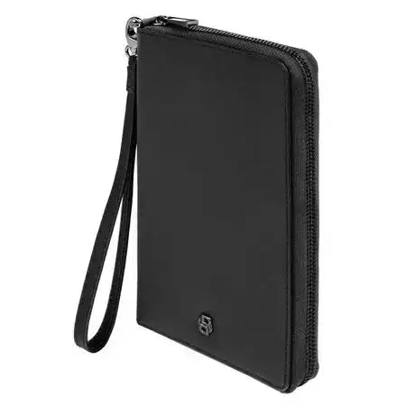 Double B Saffiano Passport Wallet by Hugo Boss
