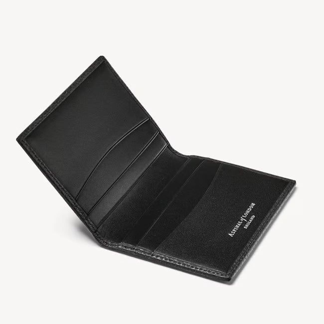 Double Fold Credit Card Holder by Aspinal of London