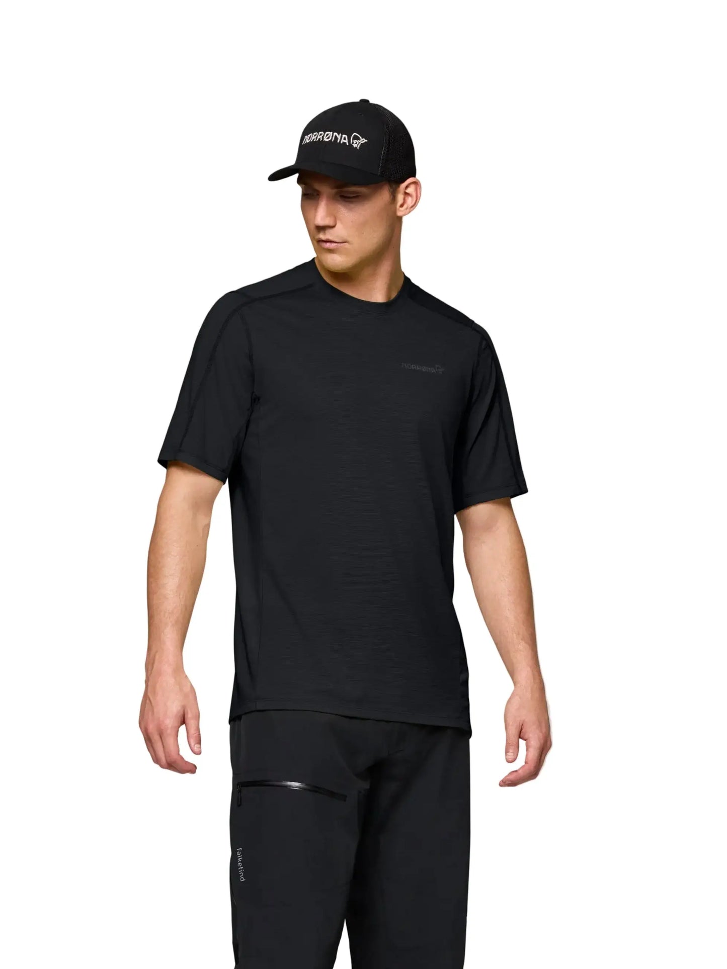 falketind mens's equaliserUll T-shirt by Norrona