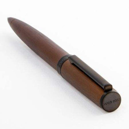 Gear Brushed Ballpoint Pen by Hugo Boss