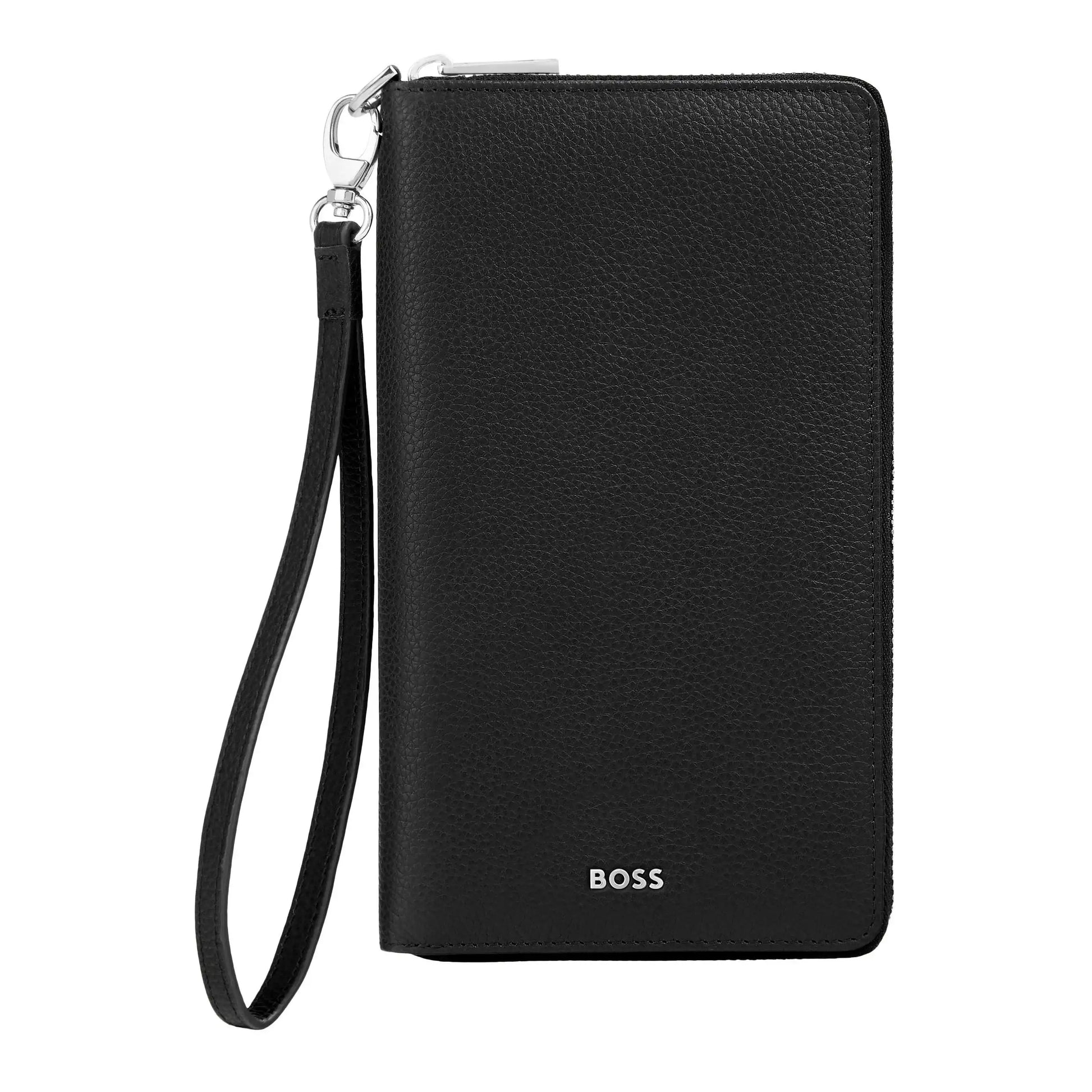 Grained Classic Travel Wallet by Hugo Boss
