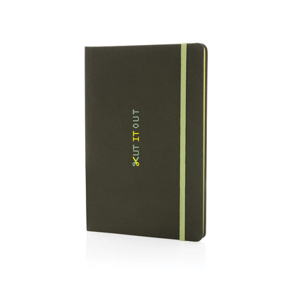 GRS certified RPET A5 notebook
