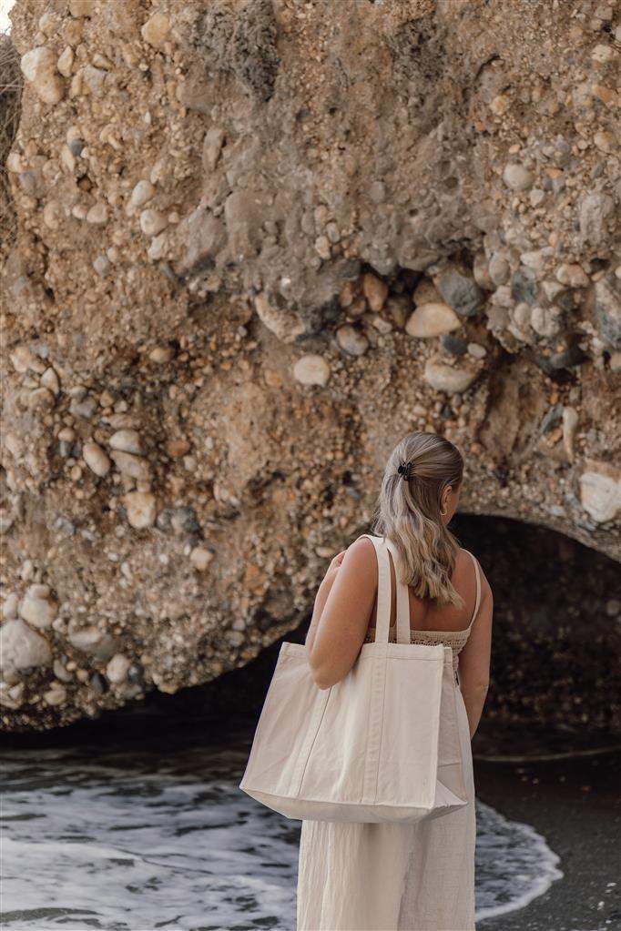 Hilo AWARE™ Recycled Canvas Maxi Tote Bag
