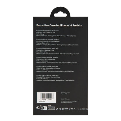 Iconic Navy iPhone 16 Case by Hugo Boss