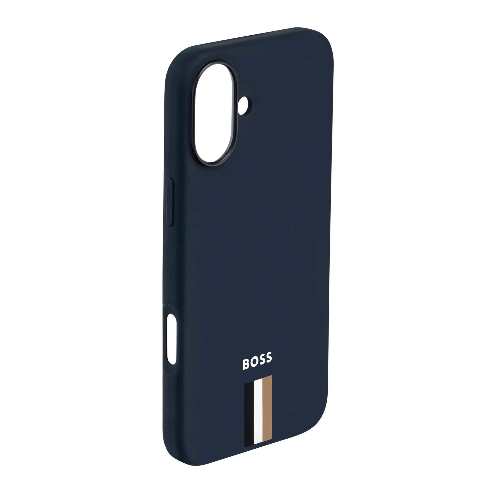 Iconic Navy iPhone 16 Case by Hugo Boss