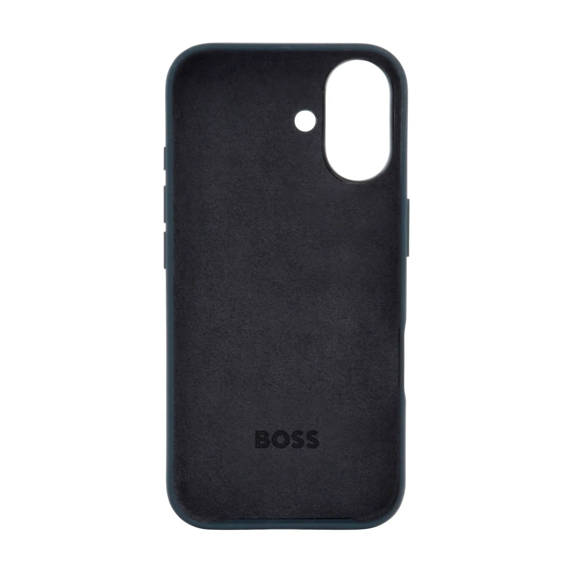 Iconic Navy iPhone 16 Case by Hugo Boss
