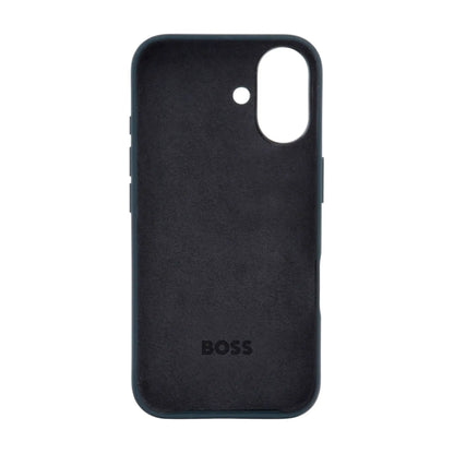 Iconic Navy iPhone 16 Case by Hugo Boss