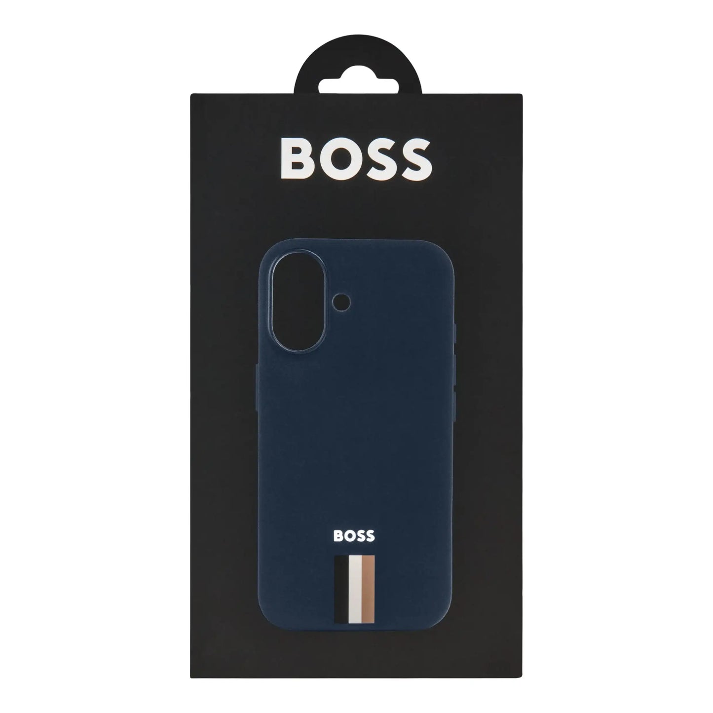 Iconic Navy iPhone 16 Case by Hugo Boss
