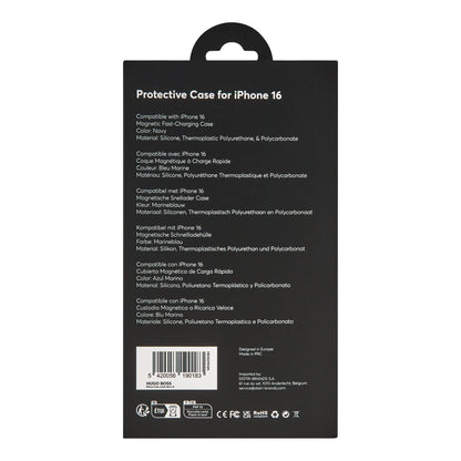 Iconic Navy iPhone 16 Case by Hugo Boss