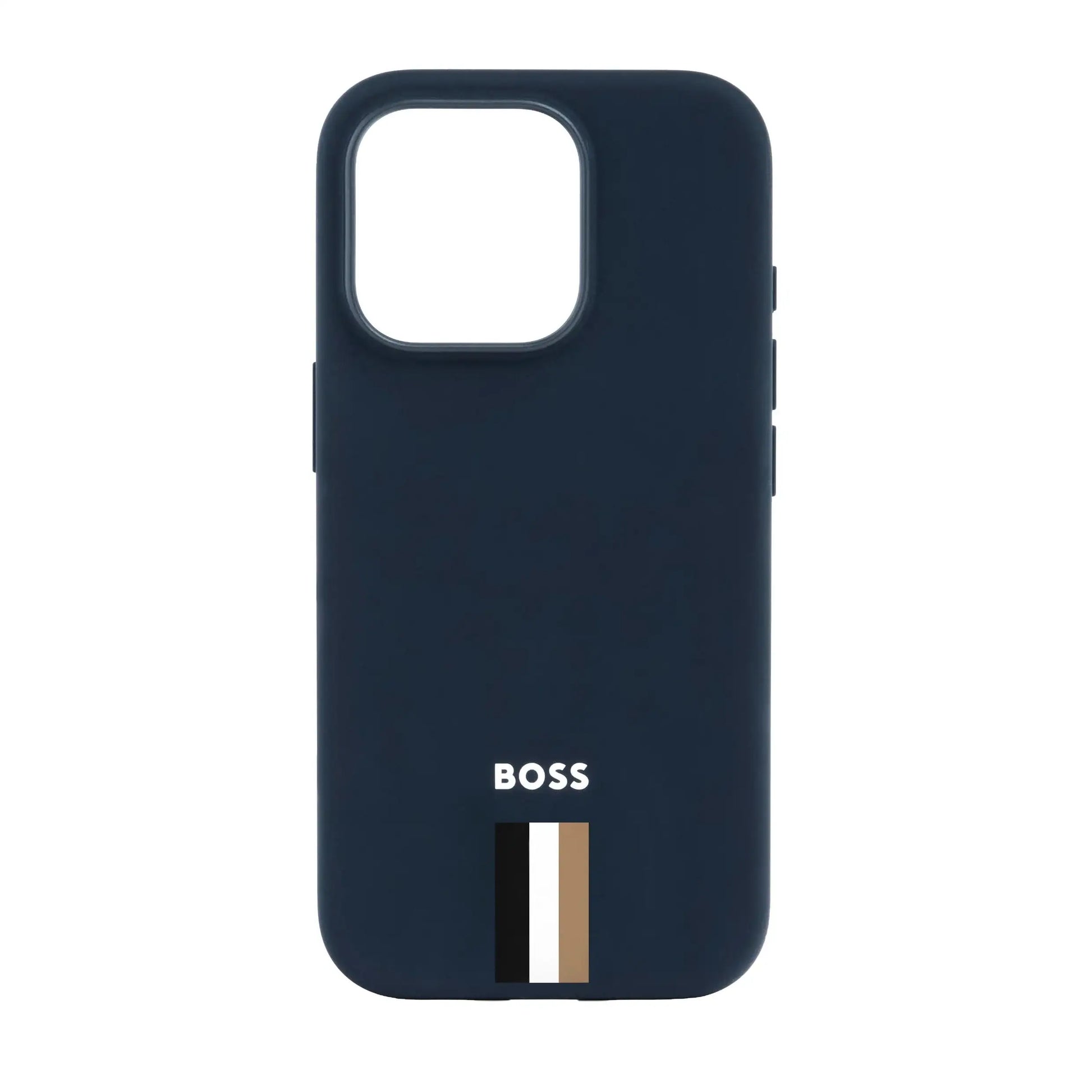 Iconic Navy iPhone 16 Case by Hugo Boss