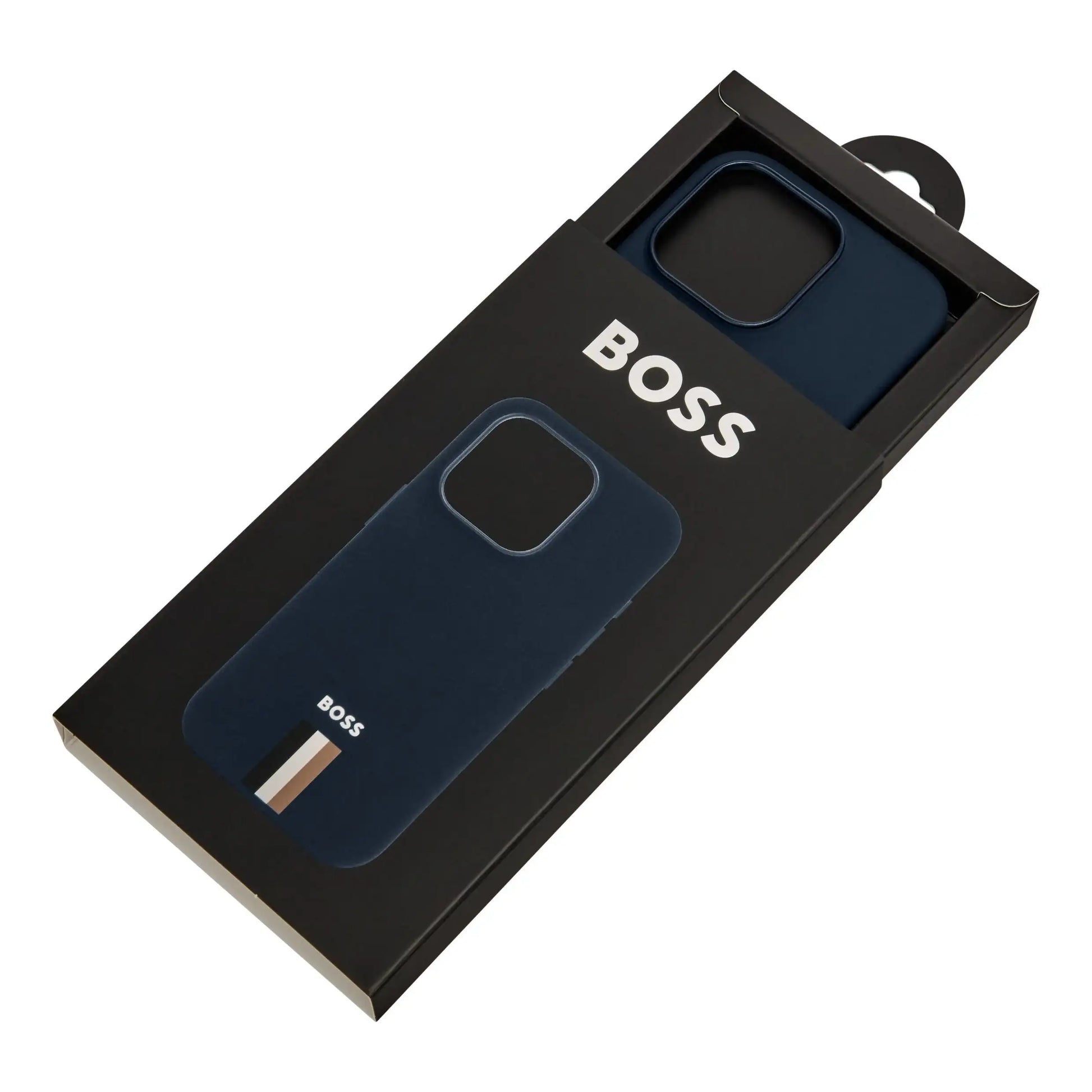Iconic Navy iPhone 16 Case by Hugo Boss