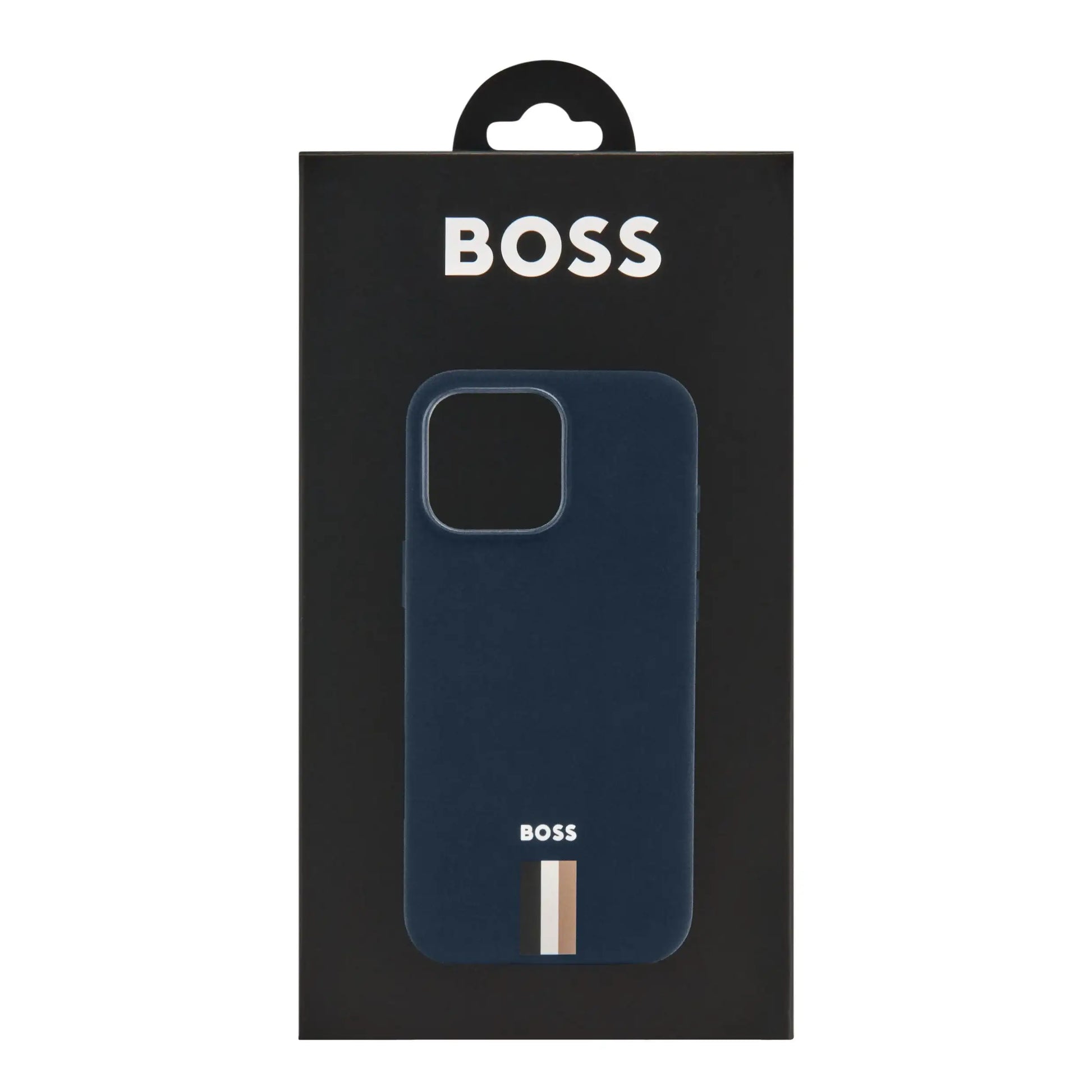 Iconic Navy iPhone 16 Case by Hugo Boss