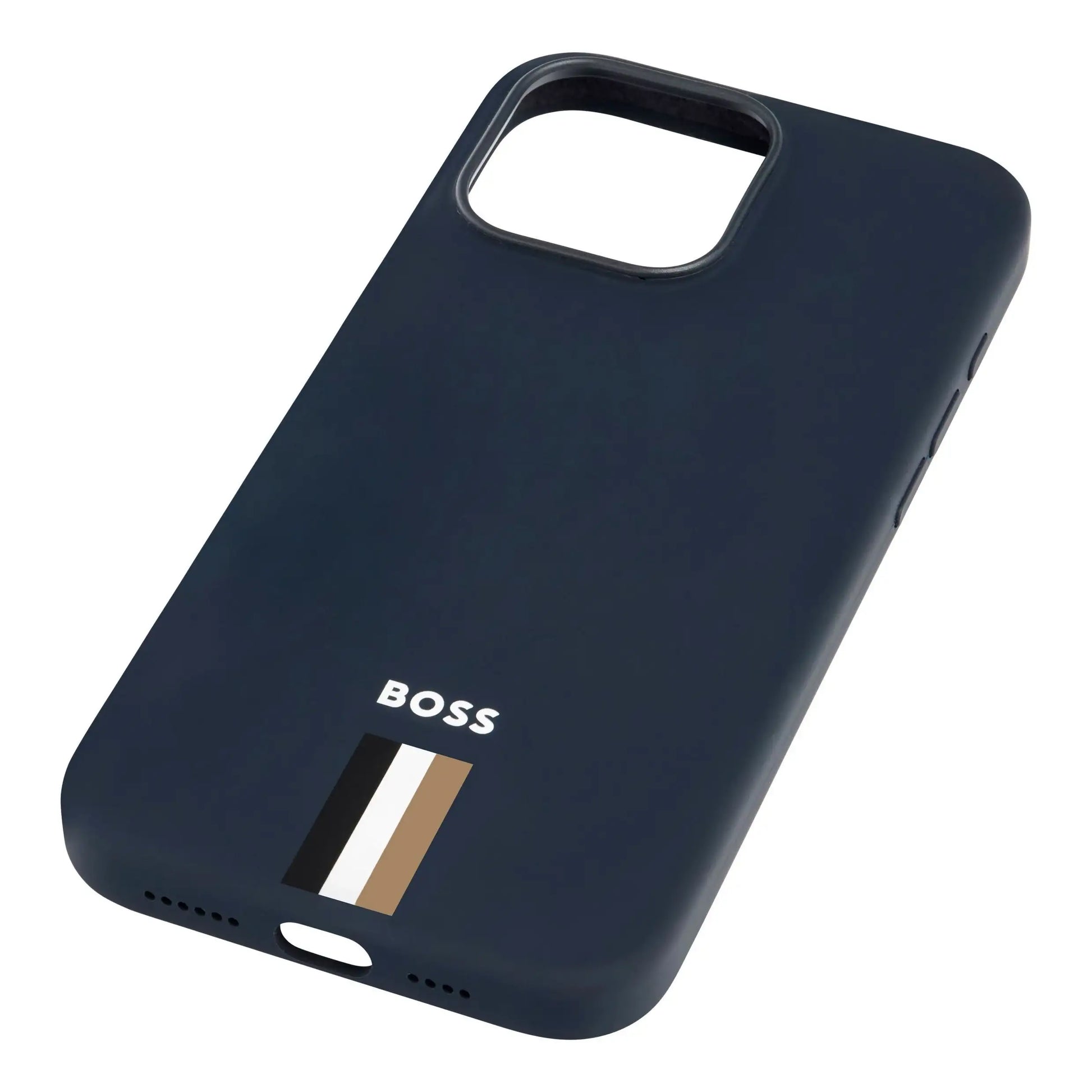 Iconic Navy iPhone 16 Case by Hugo Boss