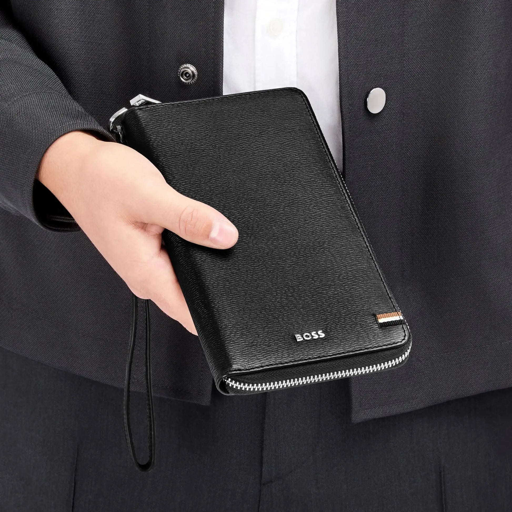 Iconic Travel Wallet by Hugo Boss