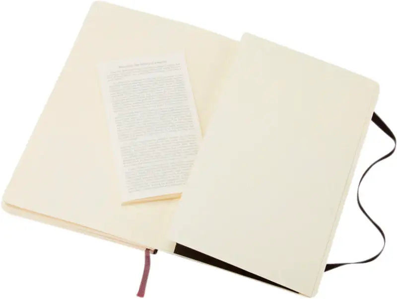 Moleskine Classic L soft cover notebook