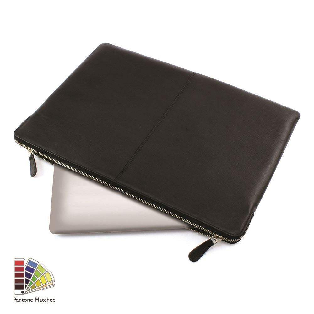 Pantone Matched Sandringham Leather Lap Top Case 15inch - The Luxury Promotional Gifts Company Limited