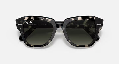 Ray-Ban State Street Fleck Sunglasses Grey Havana