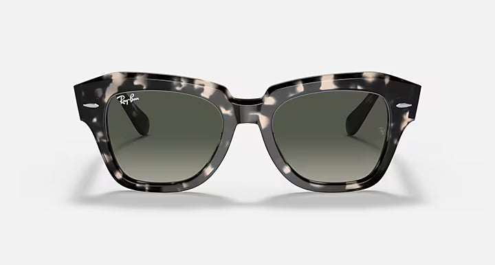Ray-Ban State Street Fleck Sunglasses Grey Havana