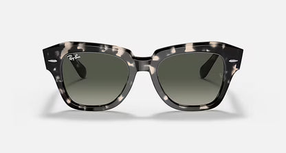 Ray-Ban State Street Fleck Sunglasses Grey Havana