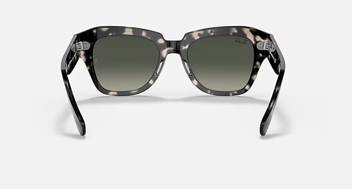 Ray-Ban State Street Fleck Sunglasses Grey Havana