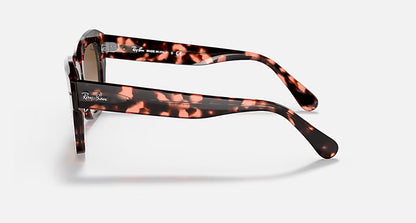 Ray-Ban State Street Fleck Sunglasses Pink Havana