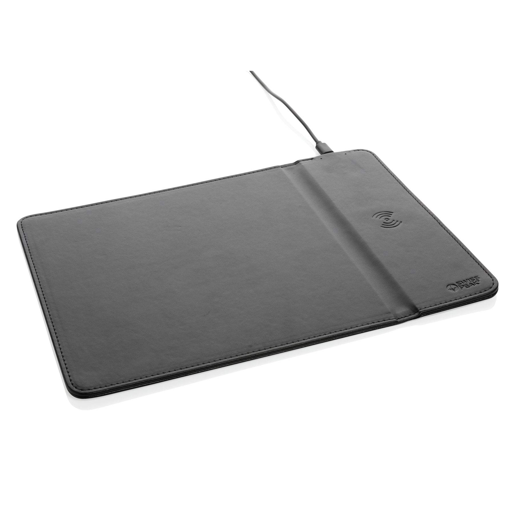 RCS recycled PU 10W wireless charging mousepad