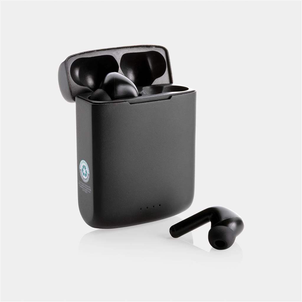 Skywave RCS Recycled Plastic Solar Earbuds - The Luxury Promotional Gifts Company Limited