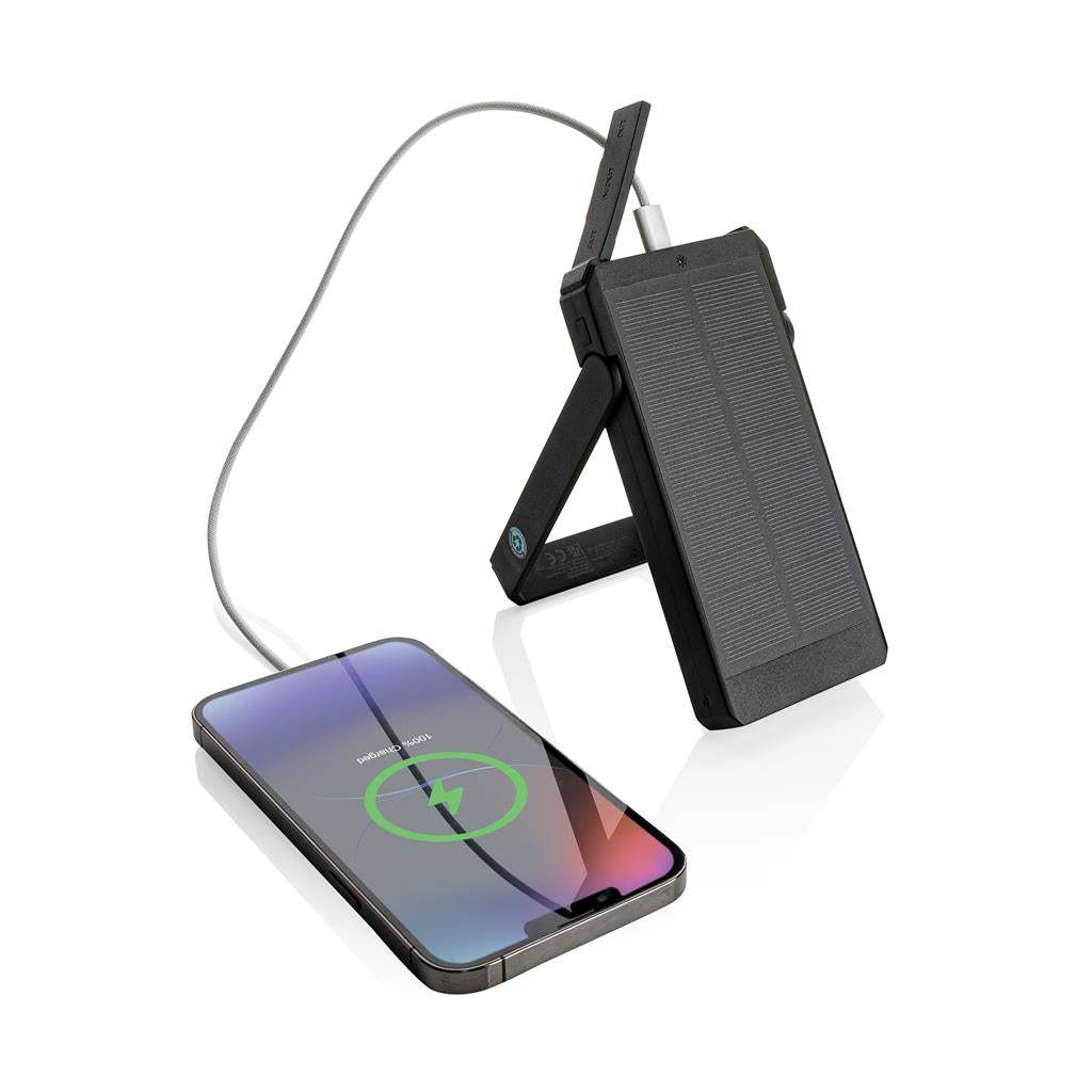 Skywave RCS Recycled Plastic Solar Powerbank 10000 mAh - The Luxury Promotional Gifts Company Limited