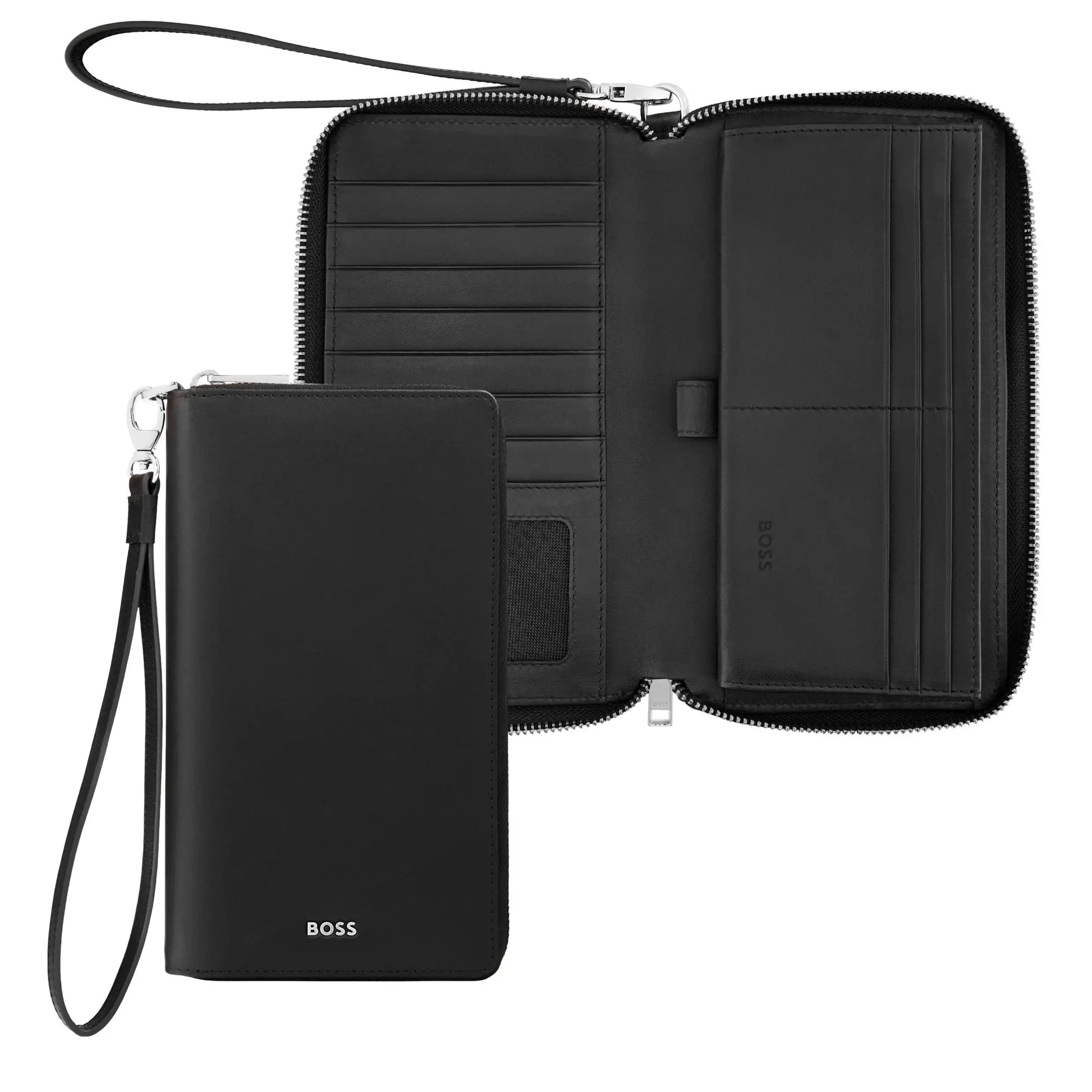 Smooth Classic Travel Wallet by Hugo Boss