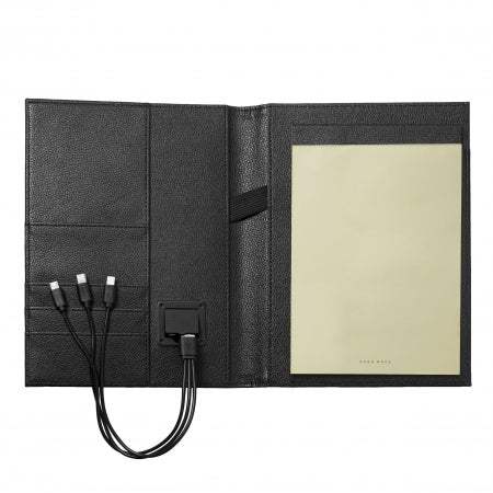 Storyline Folder A5 + Power bank by Hugo Boss - The Luxury Promotional Gifts Company Limited