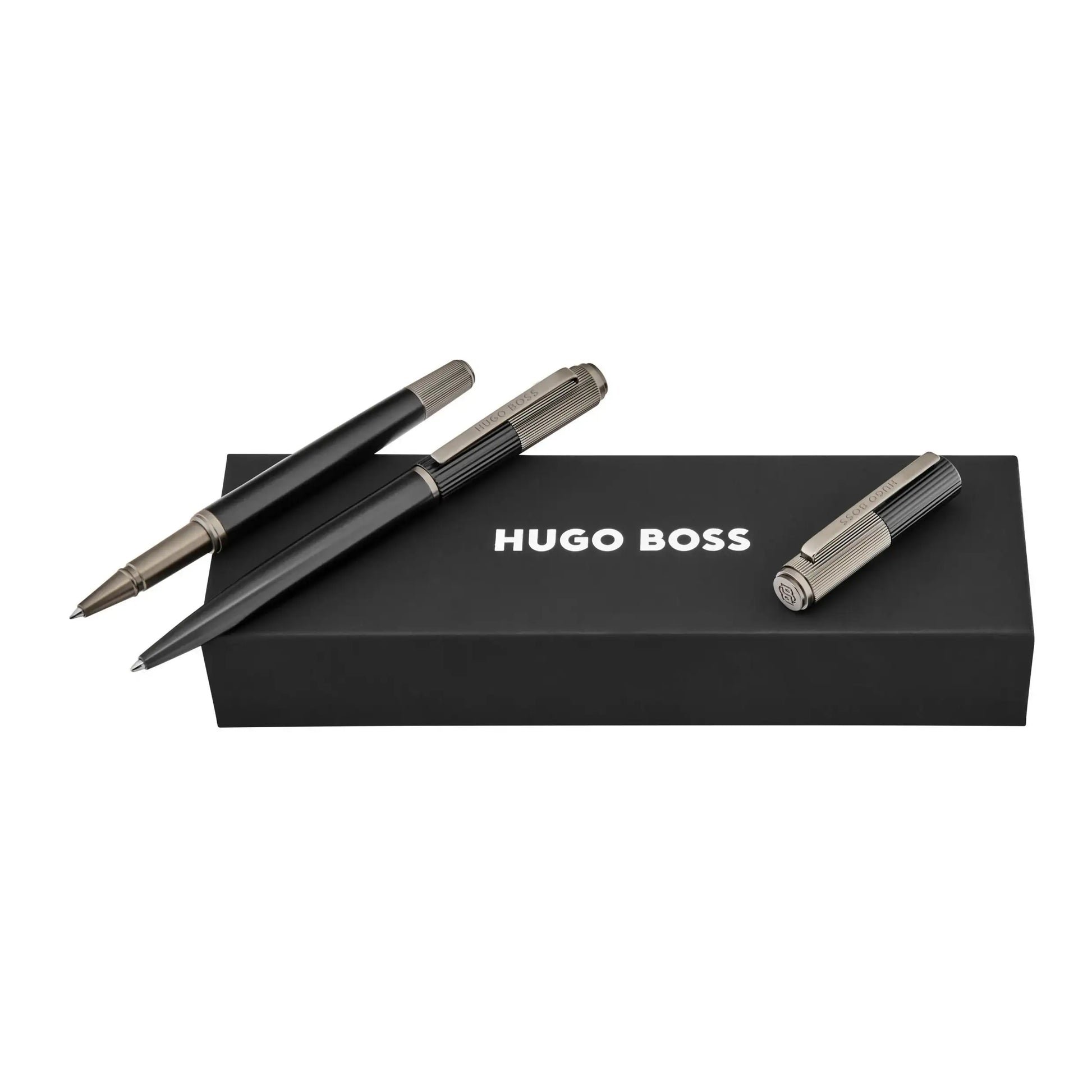 Striade Black Pen Set by Hugo Boss